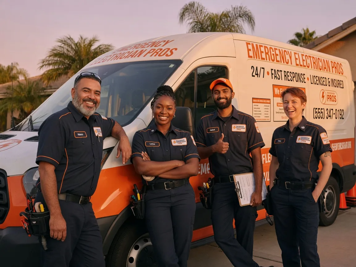 Emergency Electrician company in Fellows, CA